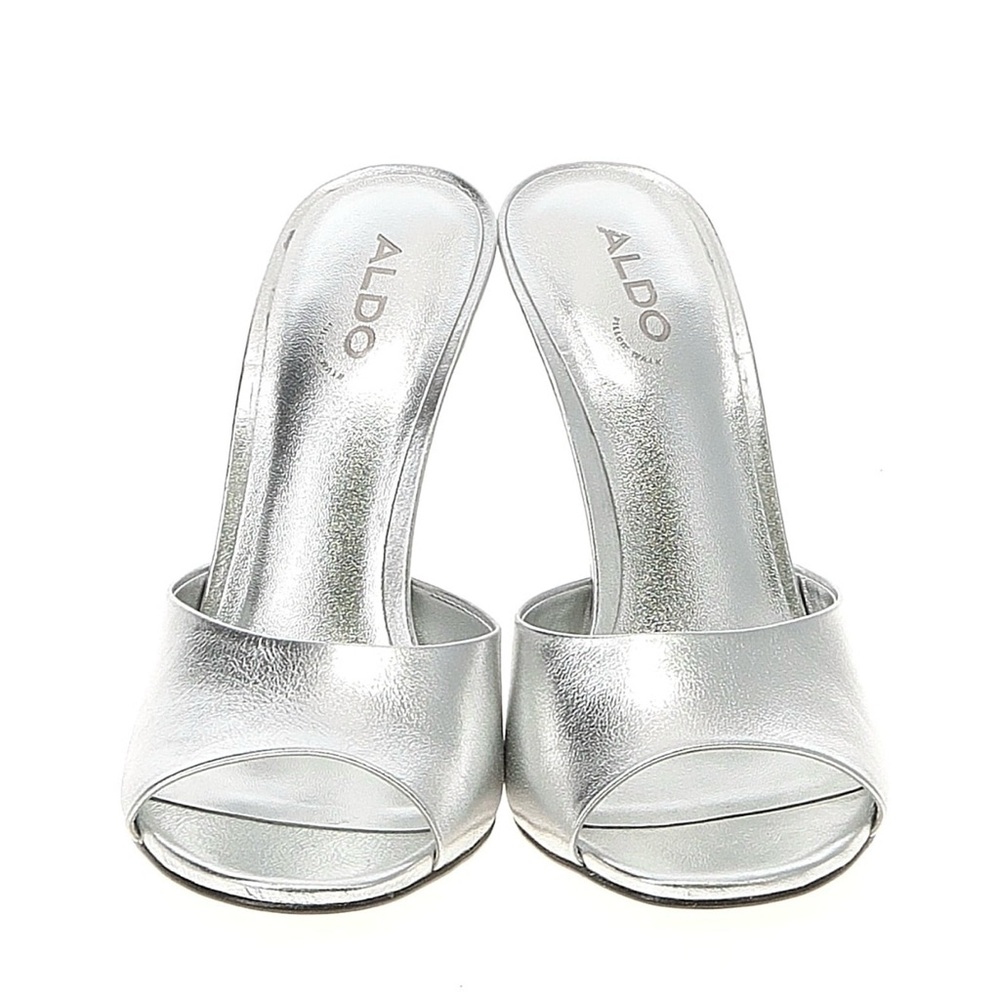 ALDO Silver Women's Mules